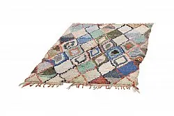 Moroccan Berber rug Boucherouite 230 x 130 cm