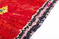 Moroccan Berber rug Boucherouite 170 x 135 cm