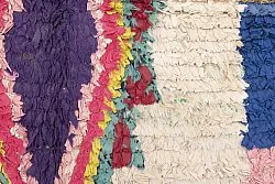 Moroccan Berber rug Boucherouite 155 x 120 cm