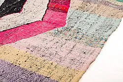 Moroccan Berber rug Boucherouite 125 x 220 cm