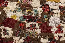 Moroccan Berber rug Boucherouite 215 x 130 cm