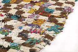 Moroccan Berber rug Boucherouite 215 x 130 cm