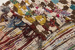 Moroccan Berber rug Boucherouite 215 x 130 cm