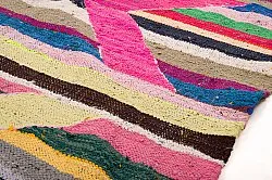 Moroccan Berber rug Boucherouite 135 x 260 cm