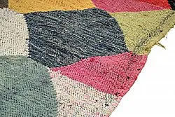 Moroccan Berber rug Boucherouite 145 x 300 cm