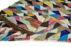 Moroccan Berber rug Boucherouite 125 x 225 cm