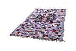 Moroccan Berber rug Boucherouite 215 x 135 cm