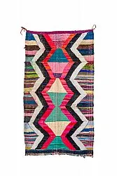 Moroccan Berber rug Boucherouite 165 x 290 cm