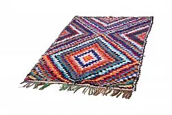 Moroccan Berber rug Boucherouite 210 x 140 cm