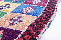 Moroccan Berber rug Boucherouite 285 x 140 cm