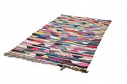 Moroccan Berber rug Boucherouite 130 x 225 cm