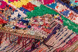 Moroccan Berber rug Boucherouite 255 x 145 cm