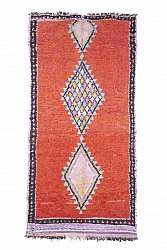 Moroccan Berber rug Boucherouite 365 x 175 cm