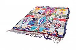 Moroccan Berber rug Boucherouite 195 x 150 cm