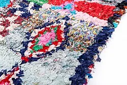 Moroccan Berber rug Boucherouite 195 x 150 cm
