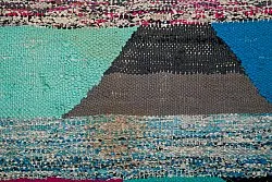 Moroccan Berber rug Boucherouite 145 x 250 cm