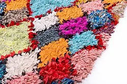 Moroccan Berber rug Boucherouite 215 x 110 cm