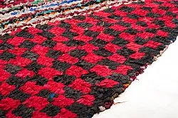 Moroccan Berber rug Boucherouite 255 x 145 cm