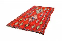 Moroccan Berber rug Boucherouite 285 x 135 cm