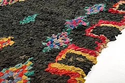 Moroccan Berber rug Boucherouite 285 x 120 cm