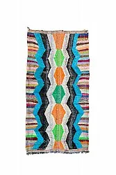 Moroccan Berber rug Boucherouite 135 x 145 cm