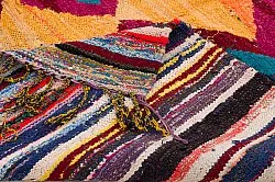 Moroccan Berber rug Boucherouite 150 x 285 cm