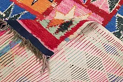 Moroccan Berber rug Boucherouite 210 x 125 cm