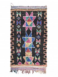 Moroccan Berber rug Boucherouite 260 x 150 cm