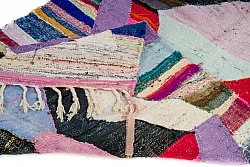 Moroccan Berber rug Boucherouite 130 x 225 cm