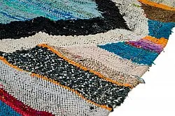 Moroccan Berber rug Boucherouite 120 x 275 cm