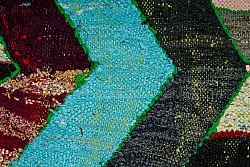 Moroccan Berber rug Boucherouite 115 x 215 cm