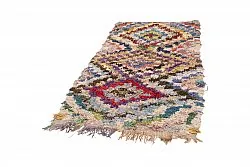 Moroccan Berber rug Boucherouite 230 x 125 cm