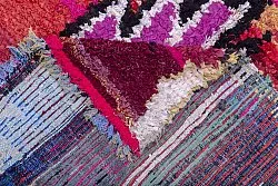 Moroccan Berber rug Boucherouite 230 x 140 cm