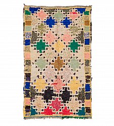 Moroccan Berber rug Boucherouite 200 x 115 cm