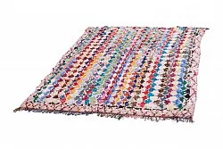 Moroccan Berber rug Boucherouite 205 x 155 cm