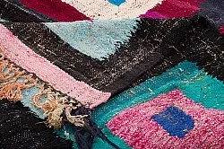 Moroccan Berber rug Boucherouite 140 x 225 cm