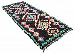 Moroccan Berber rug Boucherouite 370 x 145 cm