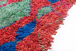 Moroccan Berber rug Boucherouite 330 x 100 cm