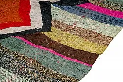 Moroccan Berber rug Boucherouite 130 x 260 cm