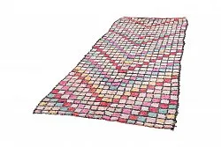 Moroccan Berber rug Boucherouite 275 x 125 cm