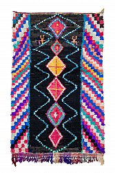 Moroccan Berber rug Boucherouite 250 x 155 cm