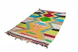 Moroccan Berber rug Boucherouite 125 x 230 cm