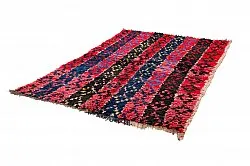 Moroccan Berber rug Boucherouite 135 x 205 cm