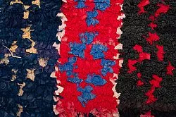 Moroccan Berber rug Boucherouite 135 x 205 cm