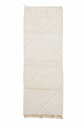 Kilim Moroccan Berber rug Beni Ourain 240 x 85 cm
