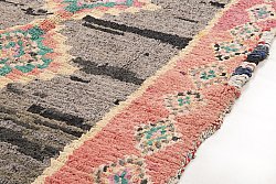 Moroccan Berber rug Boucherouite 225 x 105 cm