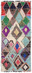 Moroccan Berber rug Boucherouite 360 x 150 cm