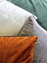 Velvet cushion cover - Marlyn (green)