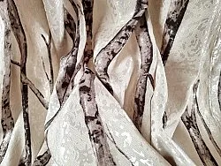 Curtain - Maya (black/white)
