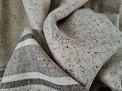 Curtains - Linen curtain Letitia (light grey)